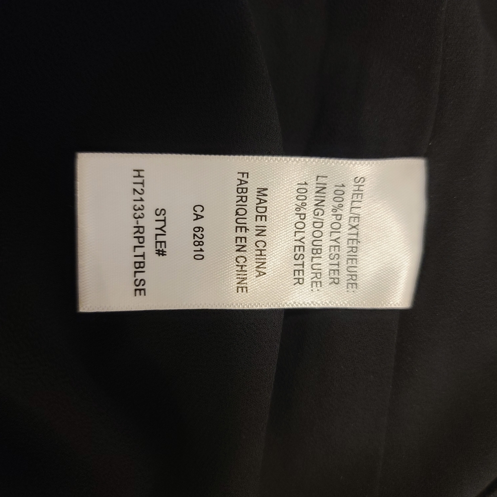 Ricki's Black Pleated Blouse - Picture 8 of 9